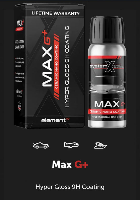 Max G+ 10 Year (warranty included)
